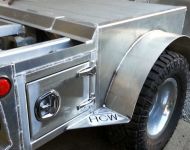 Custom Aluminum truck door 1