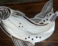 fish plasma art