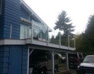 custom glass rails