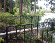 Wrough iron railing